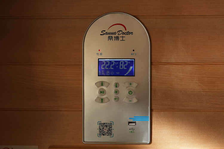 Szauna szoba zenelejátszó felhasználói kézikönyve (USB/Bluetooth verzió)