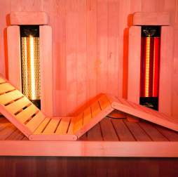 Fekvő típusú ergonomikus szauna fűtőtest